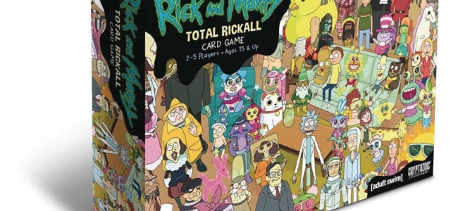 Релиз Настольной игры Rick and Morty: Total Rickall Card Game