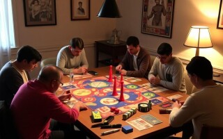 «Твистер» на столе: активные настольные игры